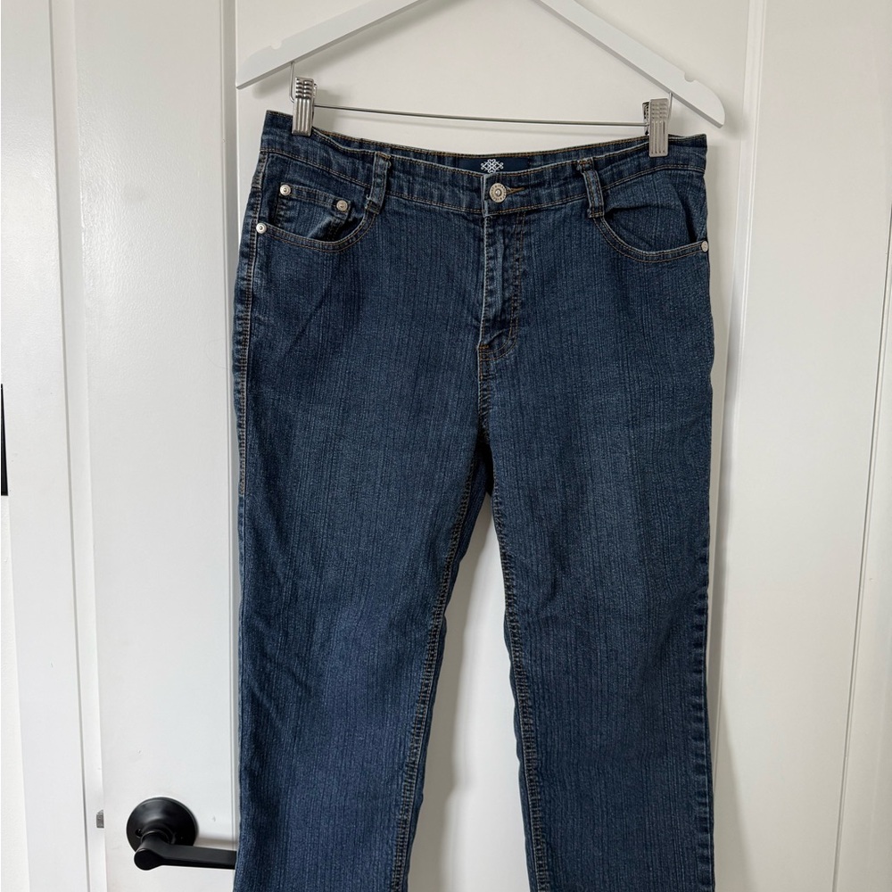 Classic Blue Denim Jean Capris